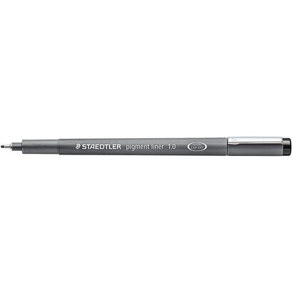 pack-de-10-unidades-staedtler-pigment-liner-308-rotulador-calibrado-trazo-1mm-secado-rapido-negro