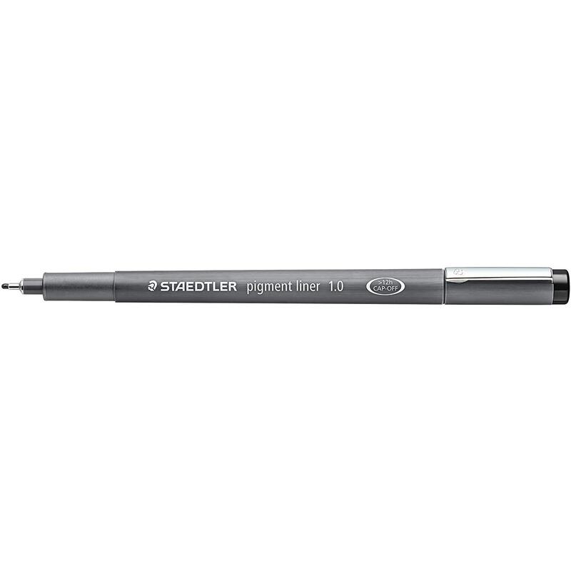 pack-de-10-unidades-staedtler-pigment-liner-308-rotulador-calibrado-trazo-1mm-secado-rapido-negro