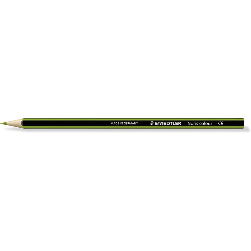 pack-de-12-unidades-staedtler-noris-colour-185-lapiz-hexagonal-de-color-resistencia-a-la-rotura-material-wopex-color-verde-claro