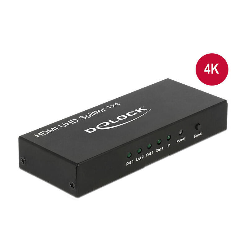 delock-hdmi-uhd-splitter-1-x-hdmi-in-4-x-hdmi-out-4k