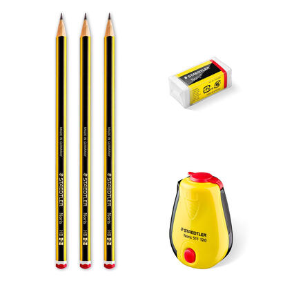 staedtler-noris-120-pack-de-3-lapices-de-grafito-hexagonales-goma-sacapuntas