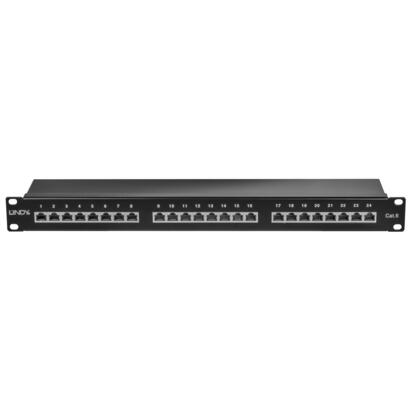 lindy-25990-cat6-patchpanel-24p-mp-1he-negro