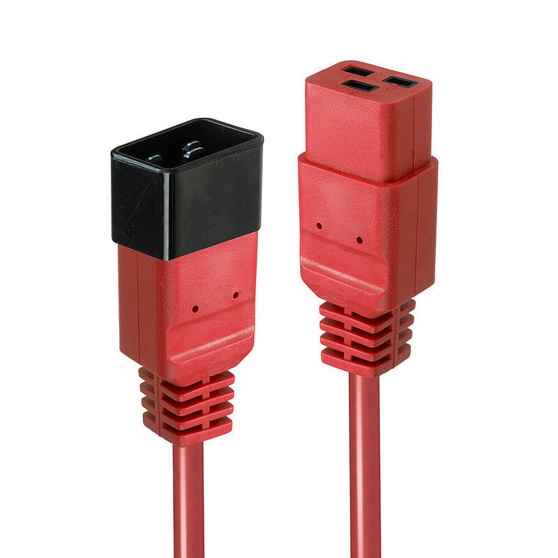 lindy-30123-cable-de-transmision-rojo-1-m-c19-acoplador-c20-acoplador lindy-30123-cable-de-transmision-rojo-1-m-c19-acoplador-c20-acoplador