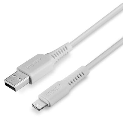 lindy-usb-an-lightning-cable-blanco-05m