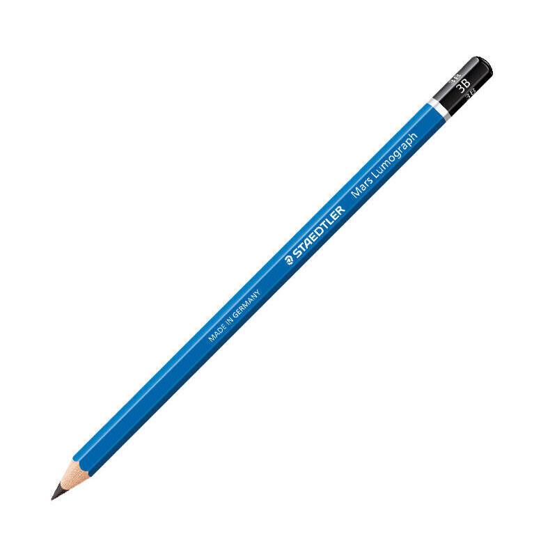 pack-de-12-unidades-staedtler-mars-lumograph-100-lapiz-de-grafito-hexagonal-mina-3b-ultrarresistente-de-25mm-madera-de-bosques-s
