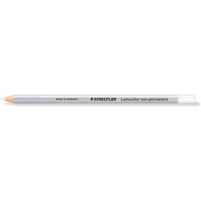 pack-de-12-unidades-staedtler-lumocolor-108-lapiz-de-color-hexagonal-especial-para-superfiices-lisas-marcado-opaco-color-blanco