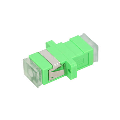 extralink-adapter-scapc-sm-simplex-green-transparent-dust-caps