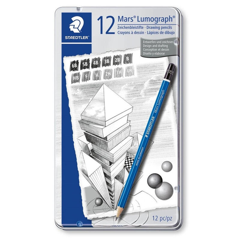 staedtler-mars-lumograph-100-pack-de-12-lapices-de-grafito-resistencia-a-la-rotura-graduaciones-surtidas