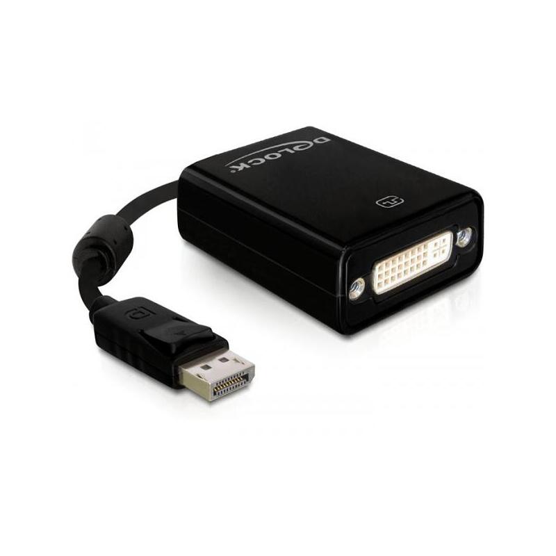 delock-adaptador-displayport-11-macho-dvi-hembra-passiv-negro