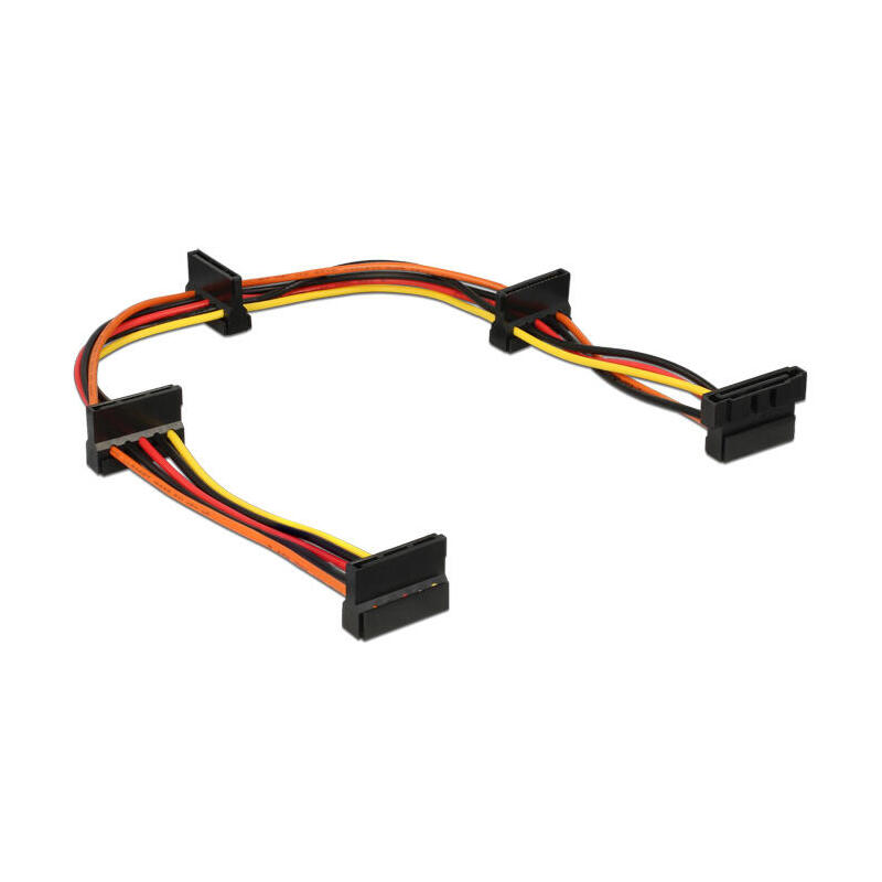 cable-delock-power-netz-splitter-sata-40cm-multicolor