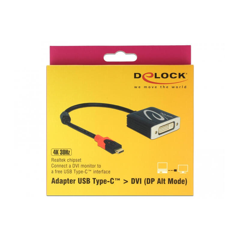 delock-adaptador-usb-type-c-macho-dvi-hembra-modo-dp-alt-4k-30-hz