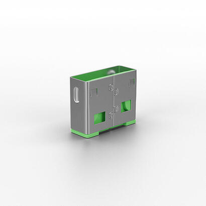 lindy-40461-bloqueador-de-puerto-usb-tipo-a-verde-10-piezas