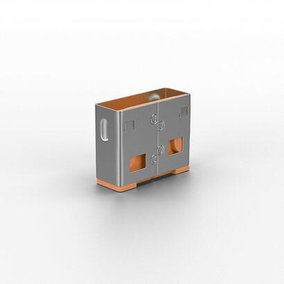 lindy-40463-bloqueador-de-puerto-usb-tipo-a-naranja-10-piezas