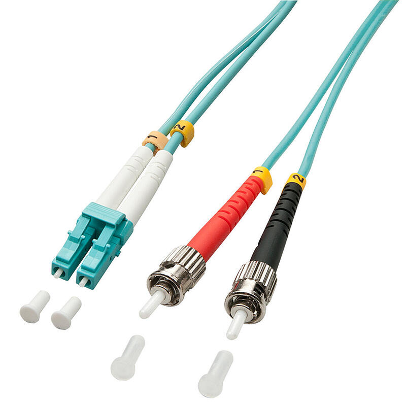 lindy-30m-om3-lc-st-duplex-cable-de-fibra-optica-3-m-turquesa lindy-30m-om3-lc-st-duplex-cable-de-fibra-optica-3-m-turquesa