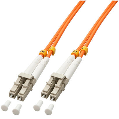 lindy-46481-cable-de-fibra-optica-2-m-lc-om2-naranja