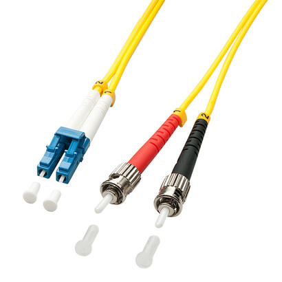 lindy-1m-lcst-cable-de-fibra-optica-multicolor-amarillo