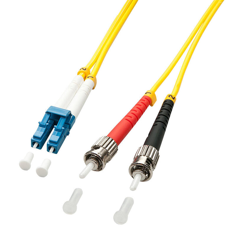 lindy-1m-lcst-cable-de-fibra-optica-multicolor-amarillo