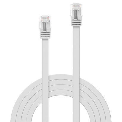 lindy-cable-de-red-cat6-flachband-ungeschirmt-blanco-030m