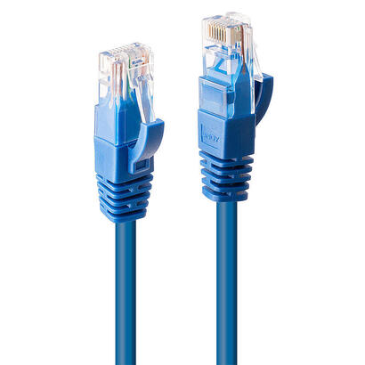 lindy-48015-cable-de-red-azul-03-m-cat6-uutp-utp