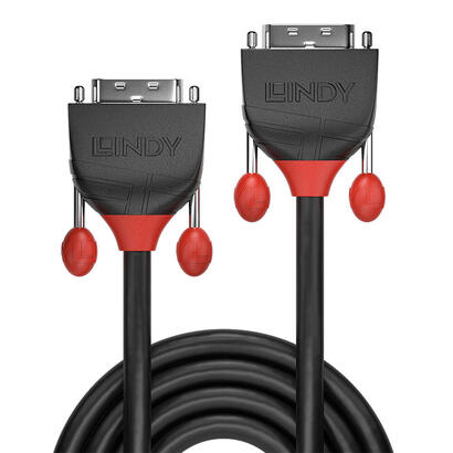 lindy-36253-cable-dvi-3-m-dvi-d-negro