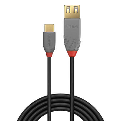 lindy-adaptadorcable-usb-20-typ-c-an-a-anthra-line-015m
