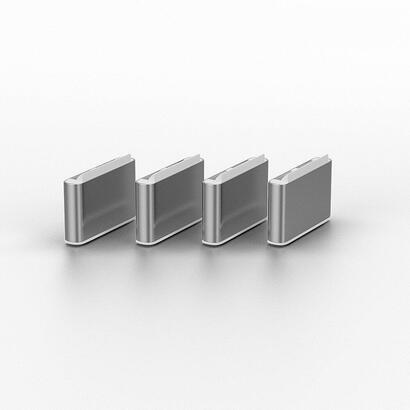lindy-40427-bloqueador-de-puerto-bloqueador-de-puerto-clave-usb-tipo-c-blanco-5-piezas