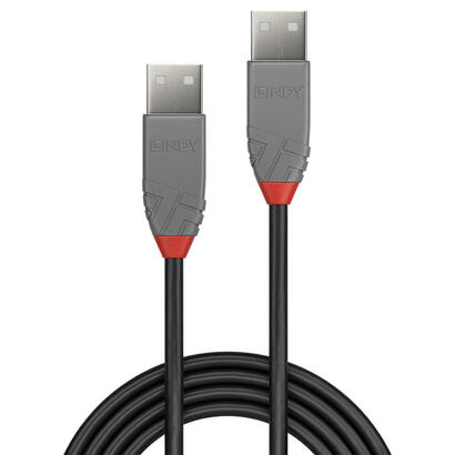 lindy-usb-20-cable-typ-aa-anthra-line-mm-05m