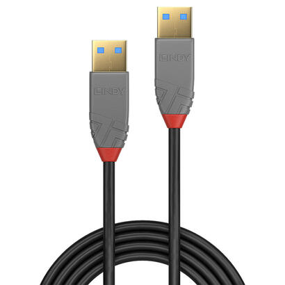 lindy-usb-30-cable-typ-aa-anthra-line-mm-05m