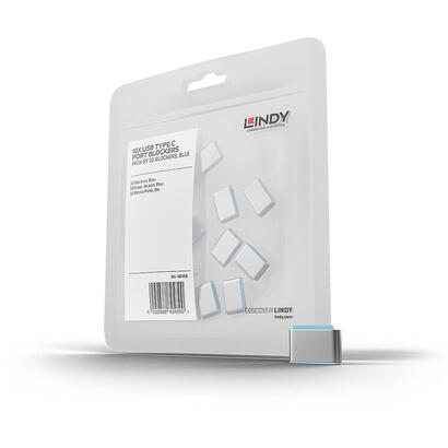 lindy-40466-lindy-bloqueador-de-puertos-usb-c-10-piezas