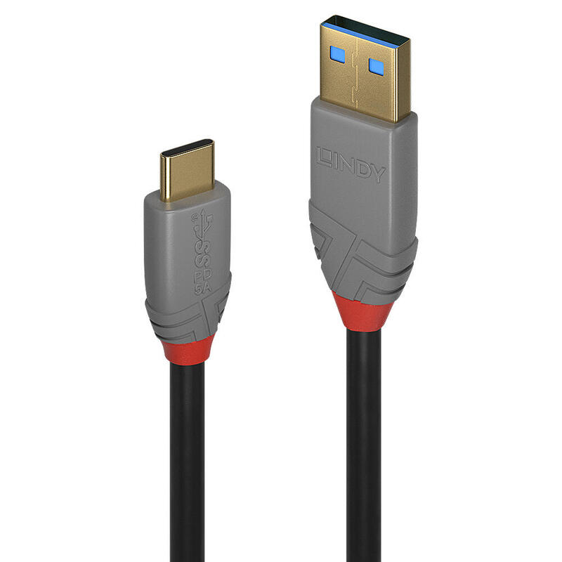 lindy-36910-cable-usb-05-m-usb-c-usb-a-negro-gris