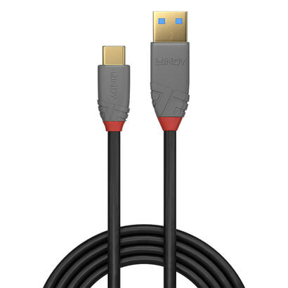 lindy-36910-cable-usb-05-m-usb-c-usb-a-negro-gris