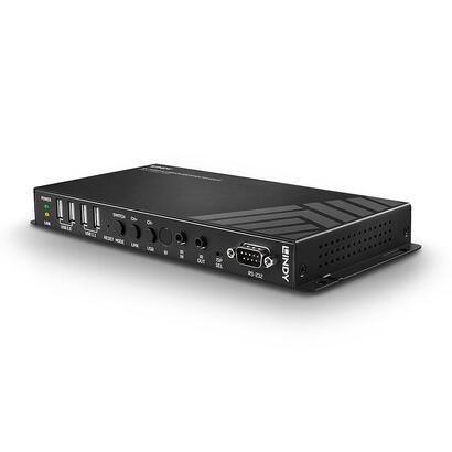 lindy-38267-extensor-audiovideo-receptor-av-negro-lindy-4k-hdmi-usb-over-ip-extender-receiver