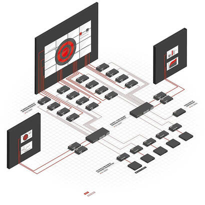 lindy-38267-extensor-audiovideo-receptor-av-negro-lindy-4k-hdmi-usb-over-ip-extender-receiver