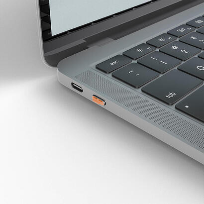 lindy-40428-bloqueador-de-puerto-llave-de-bloqueador-de-puerto-usb-tipo-c-gris-naranja-4-piezas