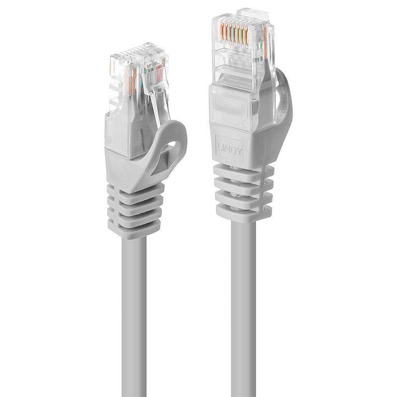 lindy-uutp-cat5e-cca-ethernet-cable-gris-2m