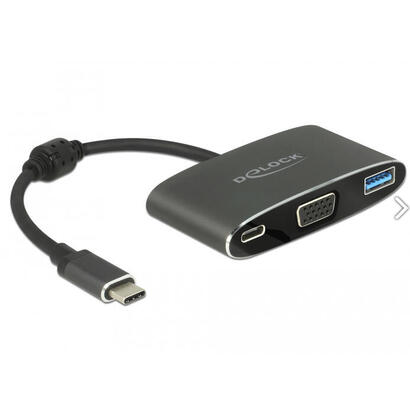 delock-adaptador-usb-type-c-macho-vga-hembra-modo-dp-alt-usb-tipo-a-usb-type-c-pd