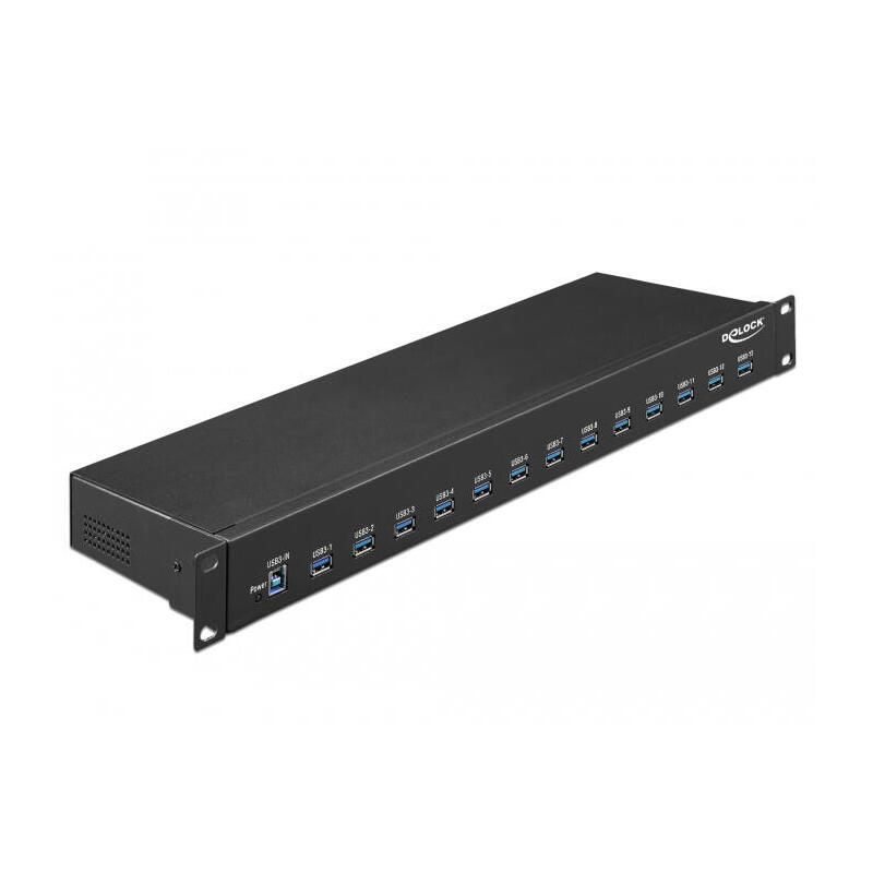 delock-hub-industrial-19-13-puertos-usb-31-gen-1-tipo-a