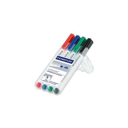 staedtler-lumocolor-whiteboard-compact-341-pack-de-4-marcadores-para-pizarra-secado-rapido-colores-surtidos