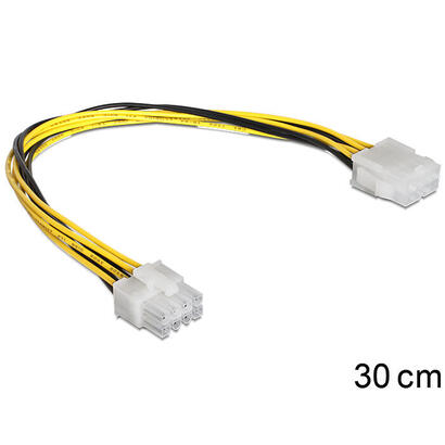 delock-cable-prolongador-alimentacion-placa-base-eps-8-pines-30cm-83342