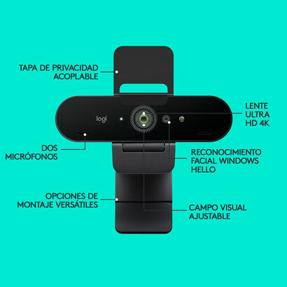 webcam-logitech-brio-stream-enfoque-automatico-4k