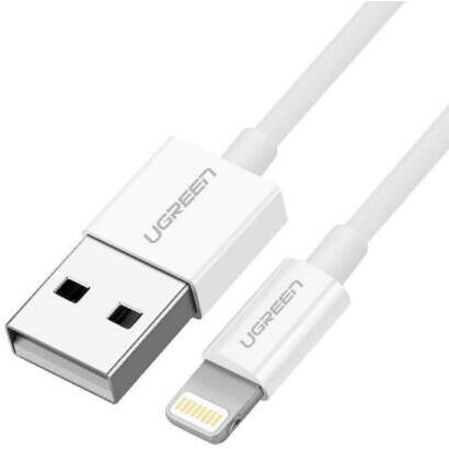cable-ugreen-20728-usb-20-m-lightning-m-1-m-white-color