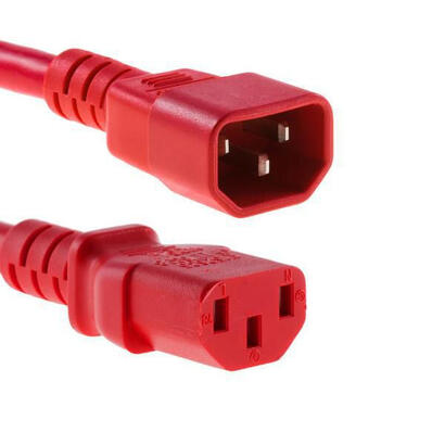 microconnect-pe040630red-cable-de-transmision-rojo-3-m-c14-acoplador-c13-acoplador