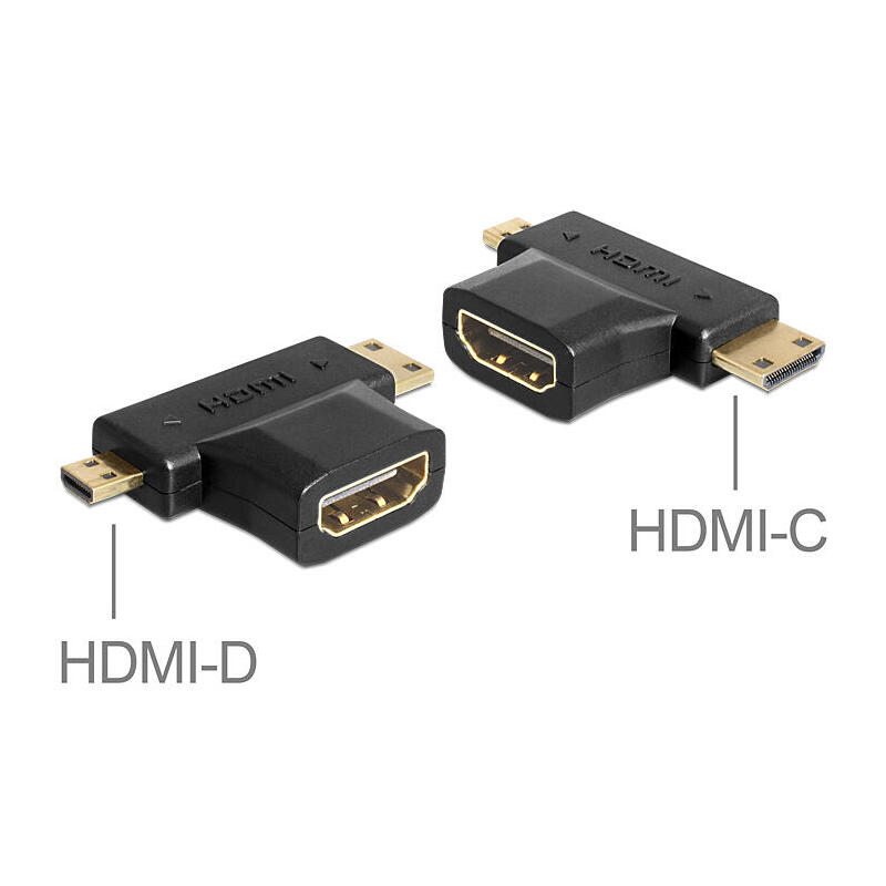 delock-adaptador-hdmi-a-hembra-hdmi-c-hdmi-d-macho