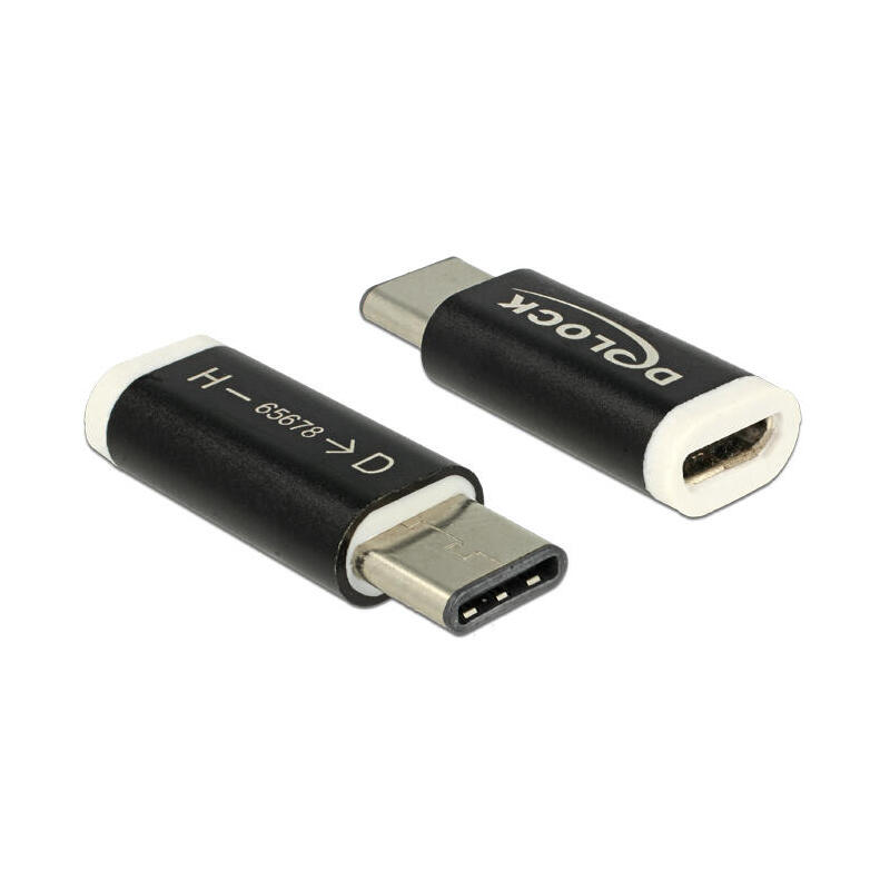 delock-adaptador-usb-20-micro-b-hembra-usb-tipo-c-20-macho