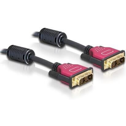 delock-cable-dvi-241-macho-dvi-241-macho-2-m-rojo-premium