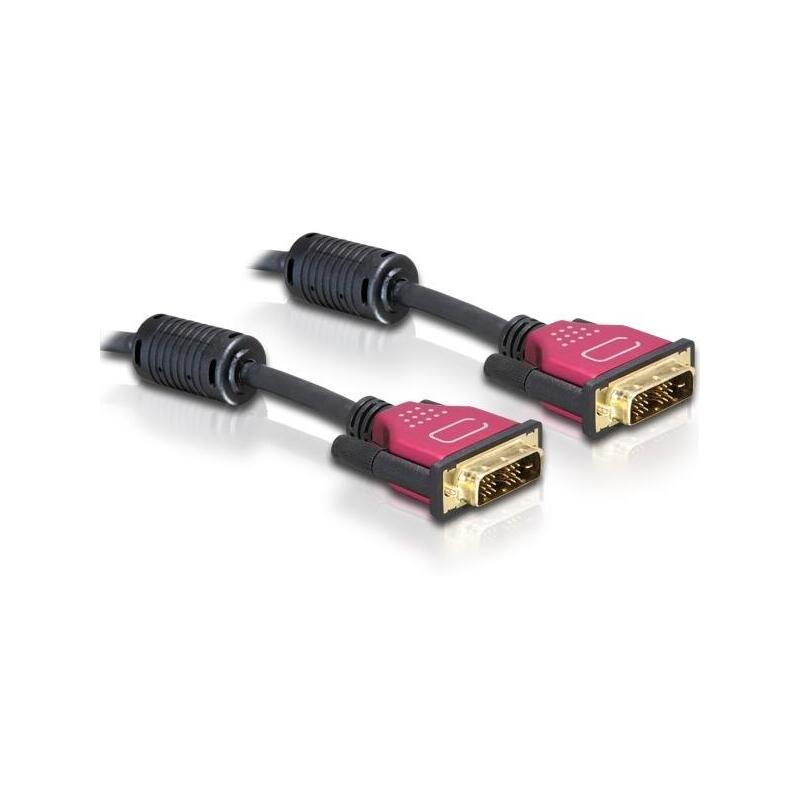 delock-cable-dvi-241-macho-dvi-241-macho-2-m-rojo-premium