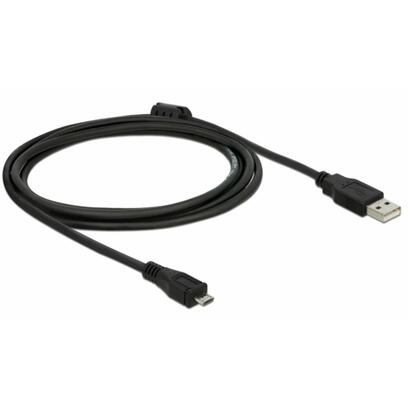 delock-cable-usb-20-a-macho-a-usb-micro-b-macho-2m