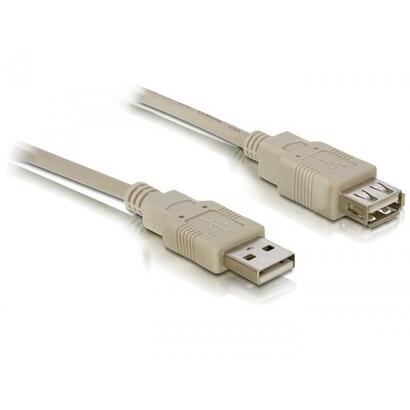 cable-delock-usb-20-extension-3m-beige