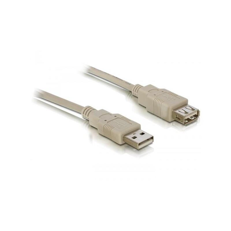 cable-delock-usb-20-extension-3m-beige