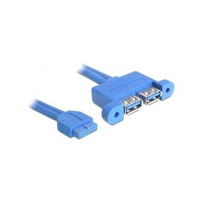 delock-82941-cable-usb-30-interno-2x-a-hh-045m